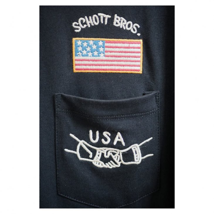 SCHOTT N.Y.C. POCKET T-SHIRT