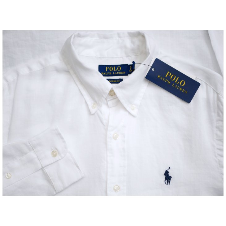 POLO RALPH LAUREN CLASSIC FIT LINEN SHIRT