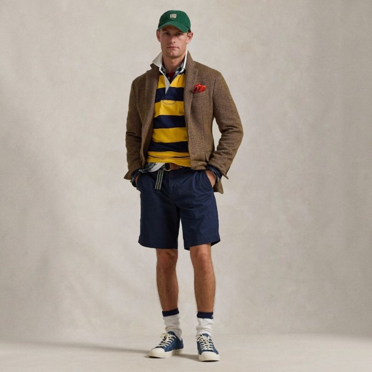 POLO RALPH LAUREN CLASSIC FIT 9 INCH BEDFORD SHORT
