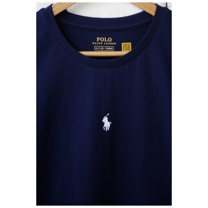POLO RALPH LAUREN CUSTOM FIT JERSEY CREWNECK T-SHIRT