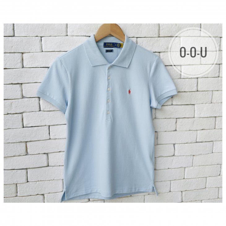 POLO RALPH LAUREN WOMEN SLIM FIT STRETCH POLO SHIRT