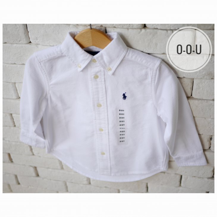 POLO RALPH LAUREN KIDS COTTON OXFORD  SHIRT