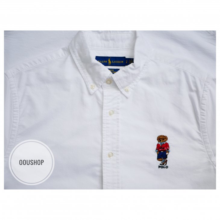 POLO RALPH LAUREN POLO BEAR OXFORD SHORT-SLEEVE SHIRT