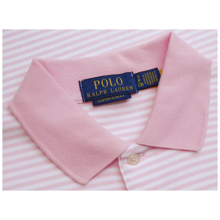 POLO RALPH LAUREN CLASSIC FIT STRIPED SOFT COTTON POLO SHIRT