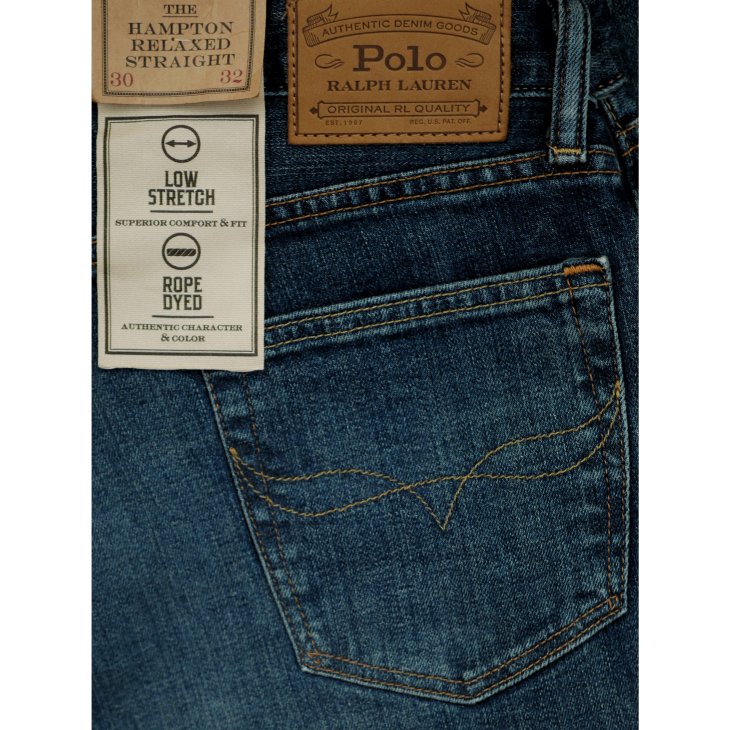 POLO RALPH LAUREN HAMPTON STRAIGHT STRETCH JEAN