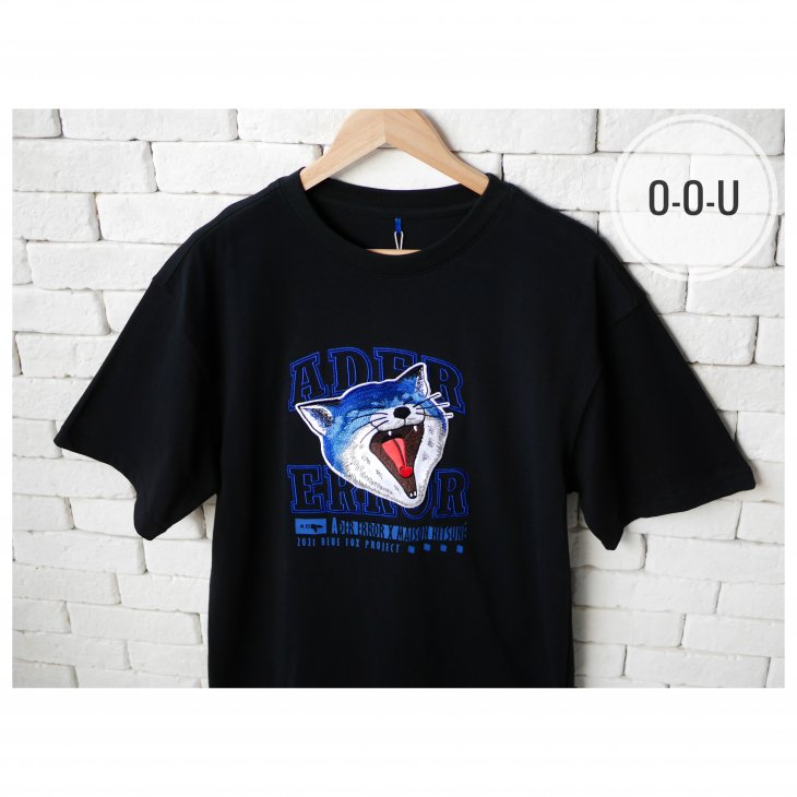 MAISON KITSUNÉ X ADER ERROR YAWN FOX T-SHIRT