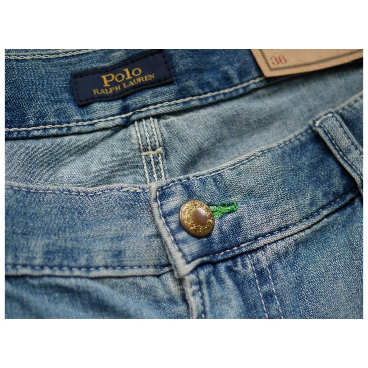 POLO RALPH LAUREN 16.5CM RELAXED FIT CUT-OFF DENIM SHORT