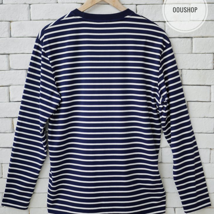 MAISON KITSUNE TRICOLOR FOX PATCH CLASSIC MARIN TEE-SHIRT