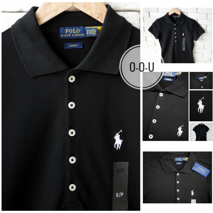 POLO RALPH LAUREN WOMEN SLIM FIT STRETCH POLO SHIRT