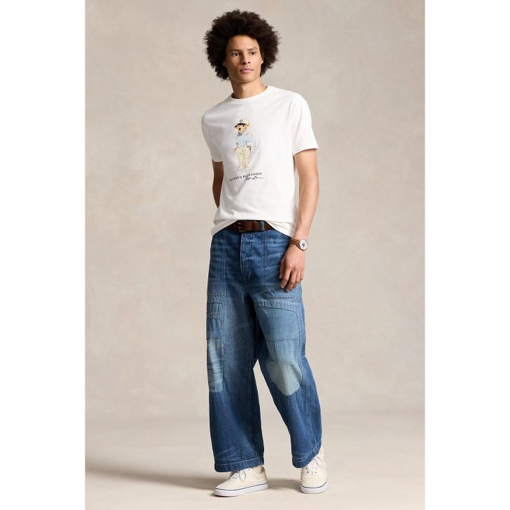 POLO RALPH LAUREN CLASSIC FIT POLO BEAR JERSEY T-SHIRT