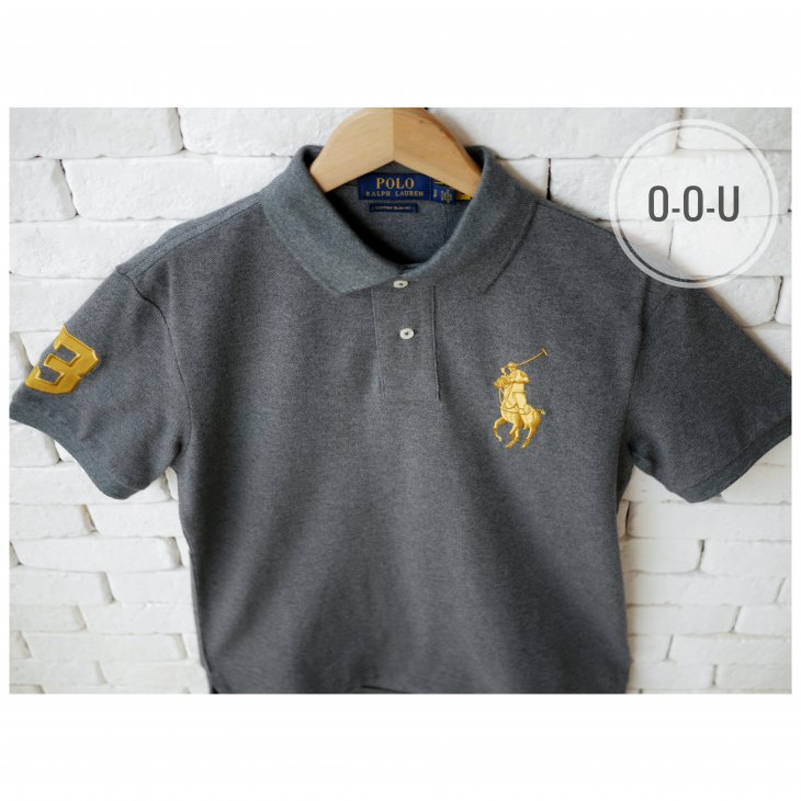 POLO RALPH LAUREN CUSTOM SLIM FIT BIG PONY POLO SHIRT