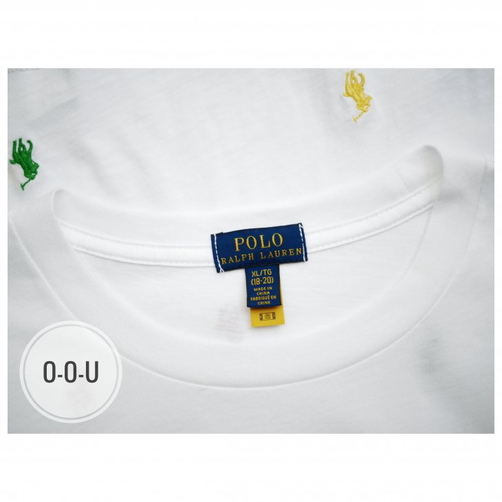 POLO RALPH LAUREN BOYS ALL-OVER POLO PONY T-SHIRT