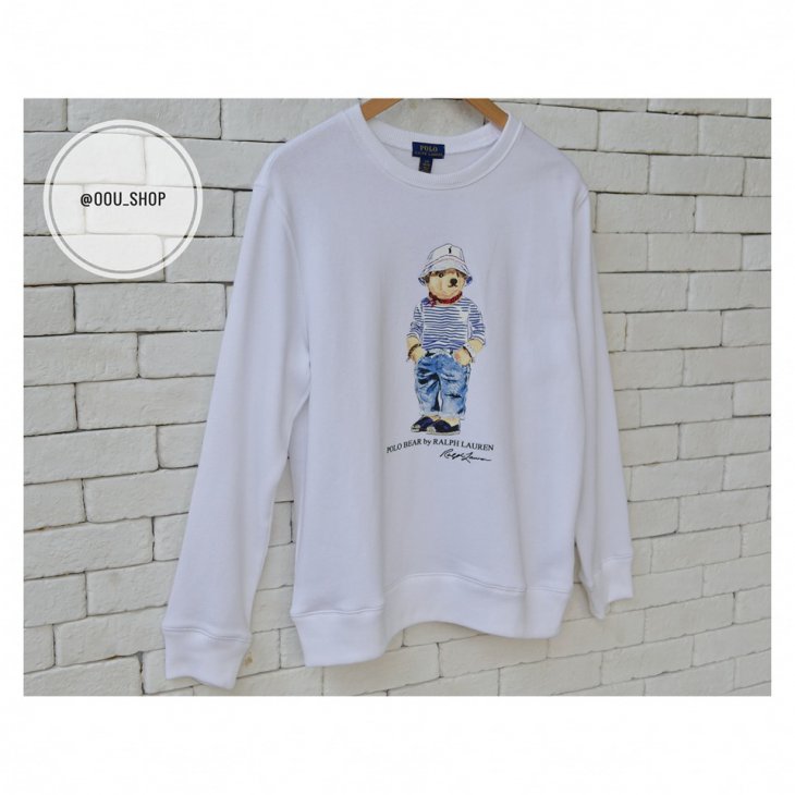 POLO RALPH LAUREN POLO BEAR BOYS SWEATSHIRTS