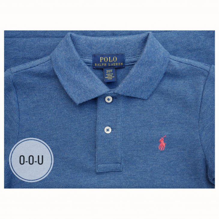 POLO RALPH LAUREN KIDS COTTON MESH POLO SHIRT