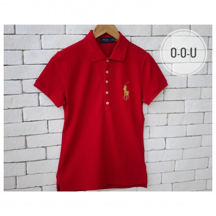 POLO RALPH LAUREN WOMEN SLIM FIT POLO SHIRT