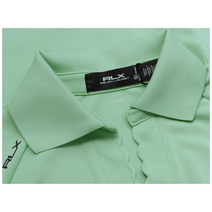 POLO RALPH LAUREN RLX CUSTOM FIT MESH POLO SHIRT