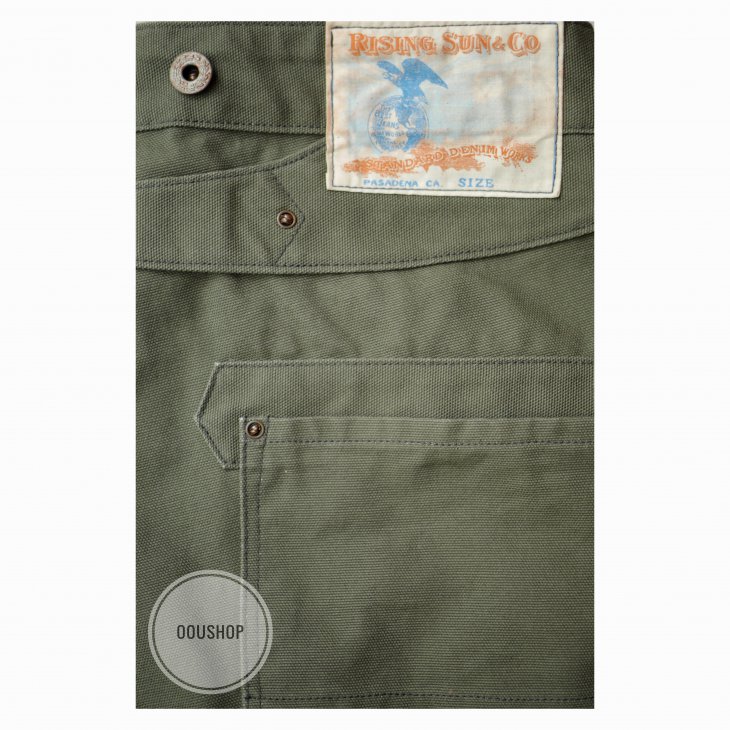 RISING SUN BLACKSMITH CANVAS MOSS RAW