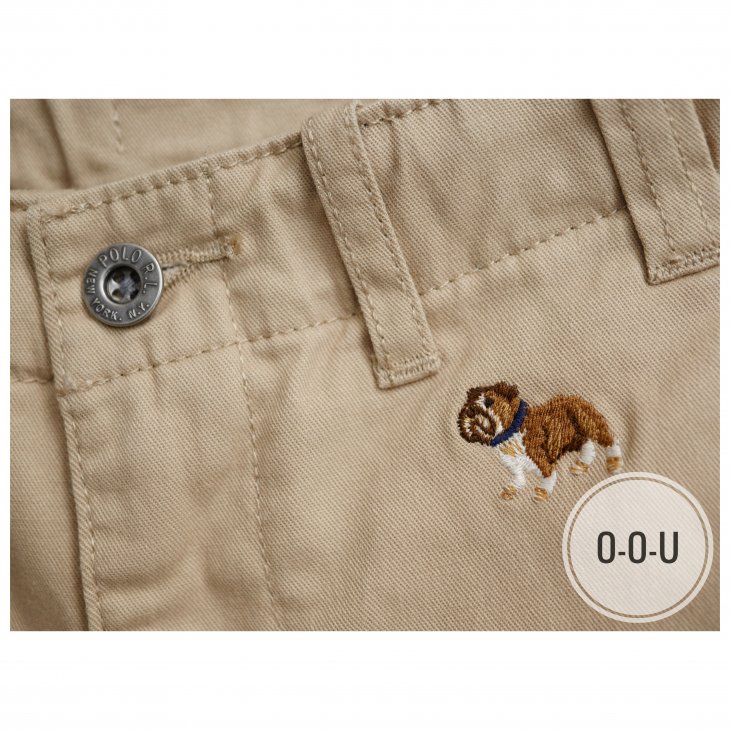 POLO RALPH LAUREN BOYS BULLDOG STRETCH CHINO SHORT
