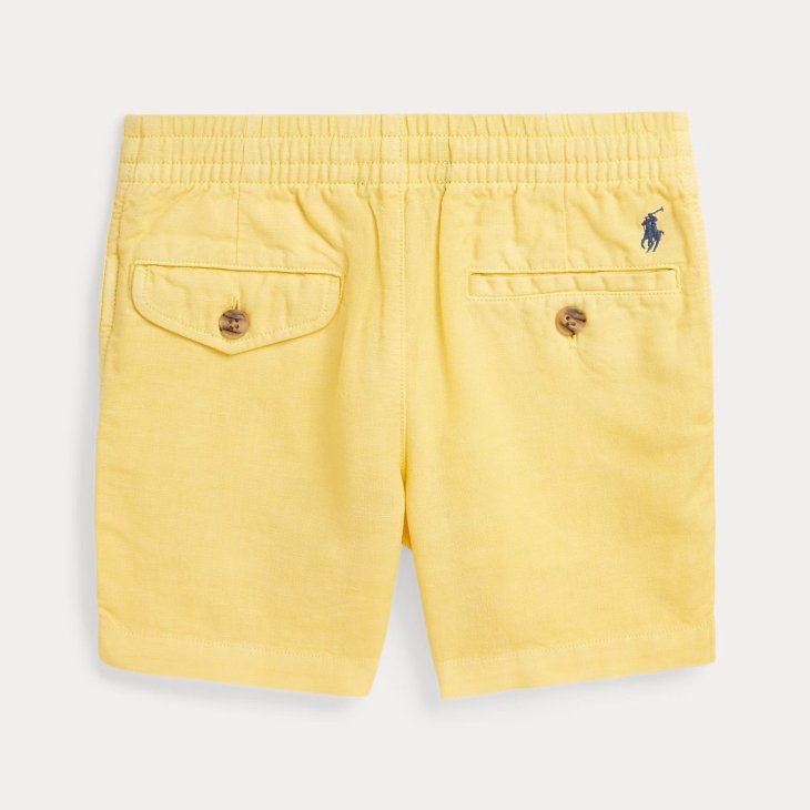 POLO RALPH LAUREN KIDS POLO PREPSTER LINEN COTTON SHORT