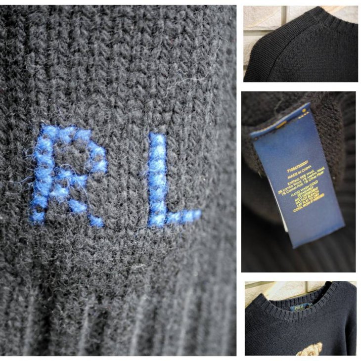 POLO RALPH LAUREN  BEAR CREW KNIT