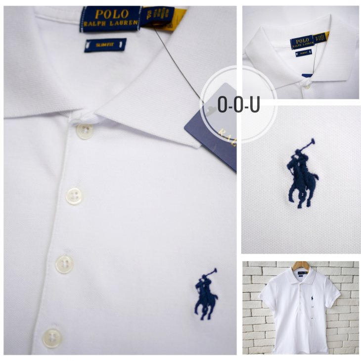 POLO RALPH LAUREN WOMEN SLIM FIT STRETCH POLO SHIRT