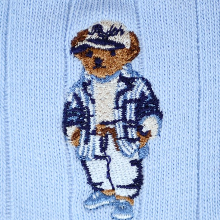 POLO RALPH LAUREN POLO BEAR COTTON BLEND QUARTER SOCKS