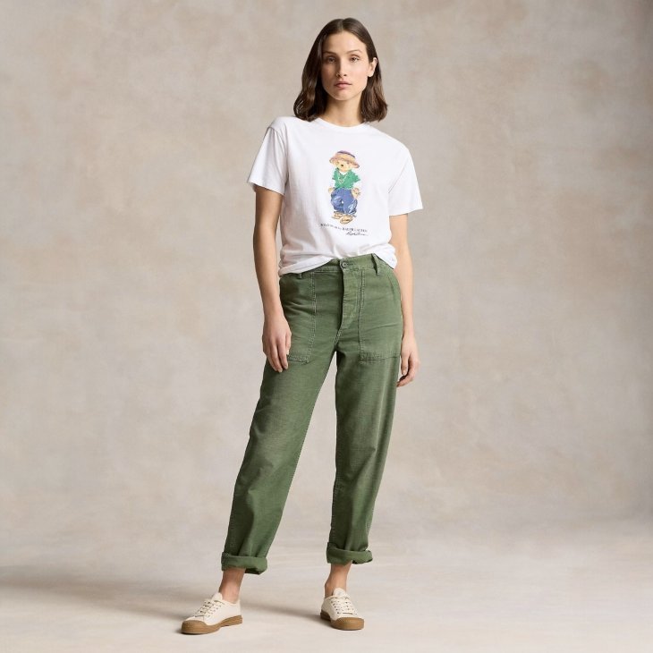 POLO RALPH LAUREN POLO BEAR COTTON T-SHIRT