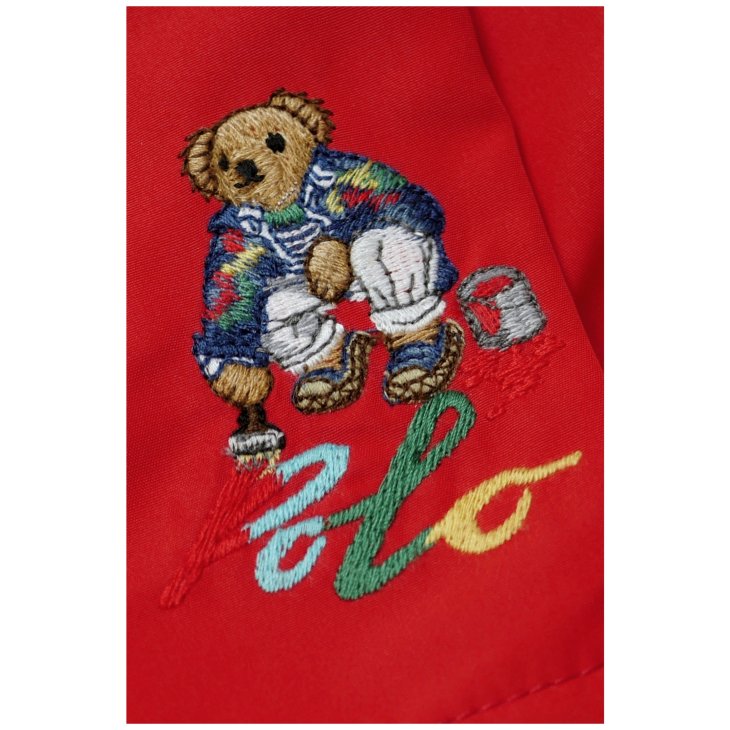 POLO RALPH LAUREN KIDS TRAVELER POLO BEAR SWIM TRUNK