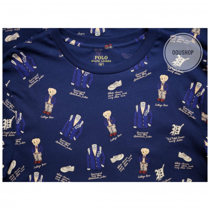 POLO RALPH LAUREN POLO BEAR BOYS COTTON JERSEY TEE