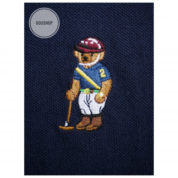 POLO RALPH LAUREN CUSTOM FIT POLO BEAR POLO SHIRT