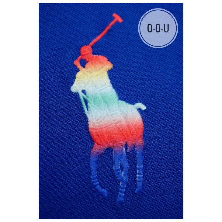 POLO RALPH LAUREN CUSTOM FIT BIG PONY MESH POLO SHIRT
