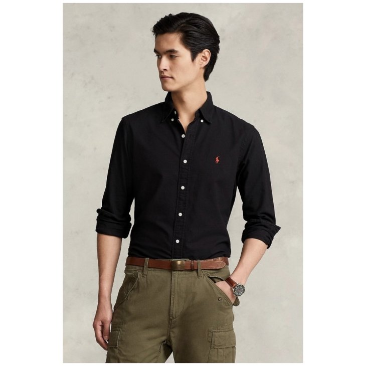 POLO RALPH LAUREN GARMENT DYED OXFORD SHIRT