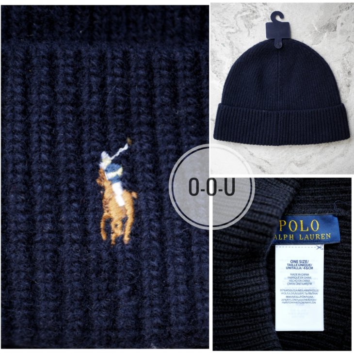 POLO RALPH LAUREN SIGNATURE PONY WOOL-BLEND BEANIE