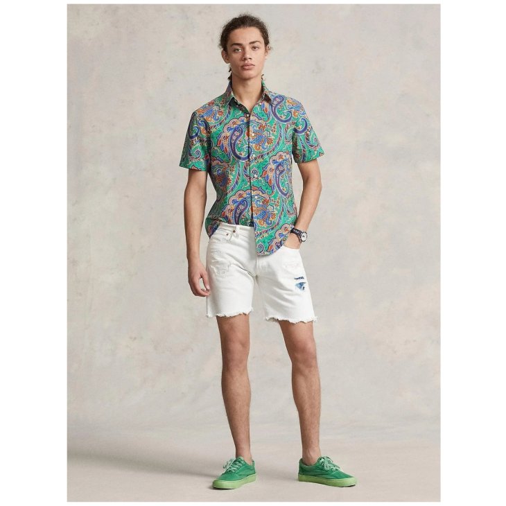 POLO RALPH LAUREN PAISLEY OXFORD SHIRT