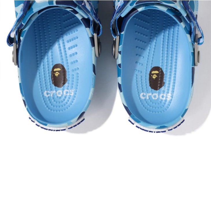 BAPE X CROCS CLASSIC KIDS CLOG