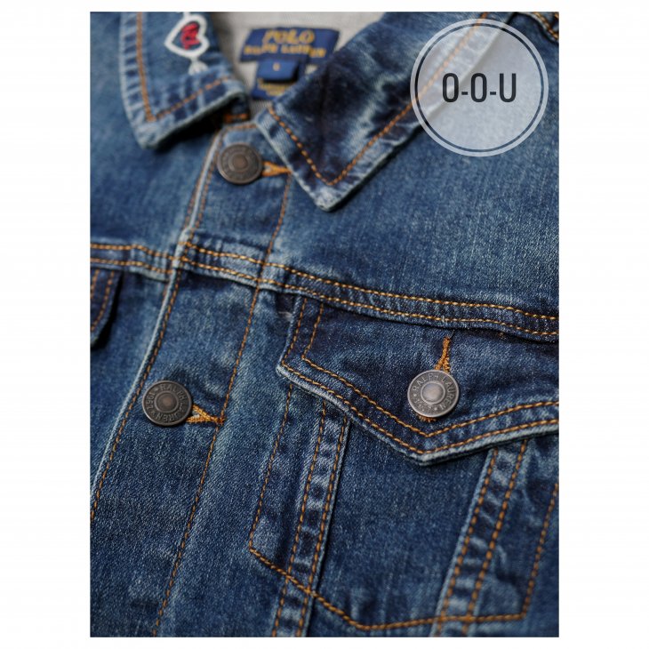 POLO RALPH LAUREN KIDS DENIM TRUCKER JACKET