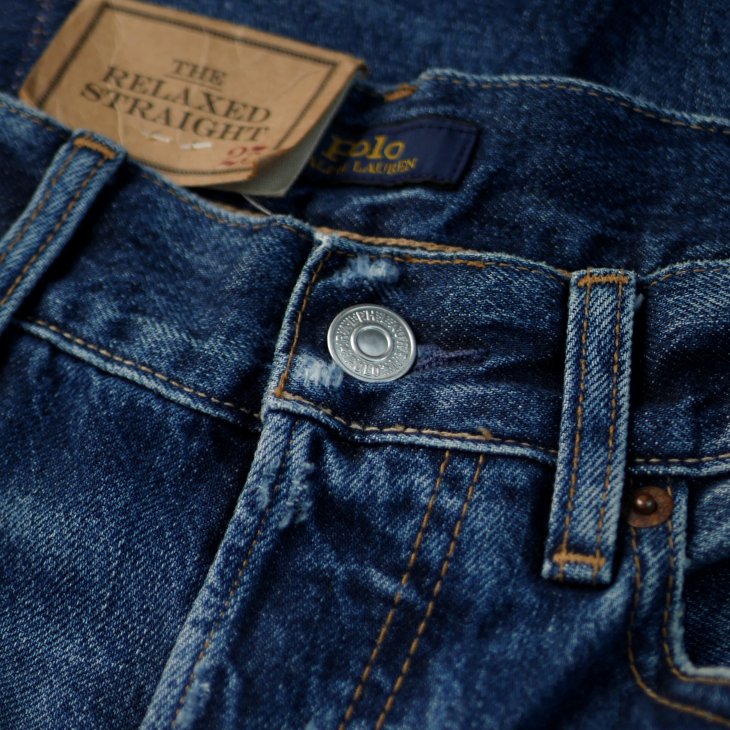 ️POLO RALPH LAUREN WOMEN HIGH RISE RELAXED STRAIGHT JEAN