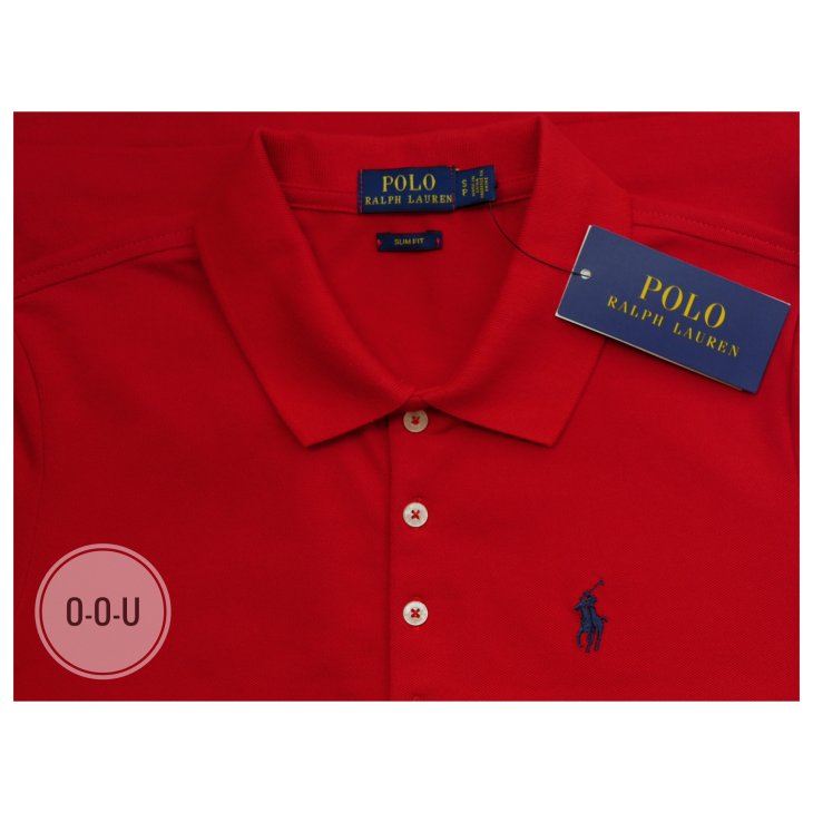 POLO RALPH LAUREN WOMEN SLIM FIT STRETCH POLO SHIRT