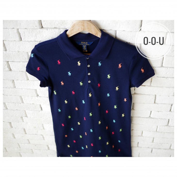 POLO RALPH LAUREN GIRLS POLO PONY STRETCH MESH POLO DRESS