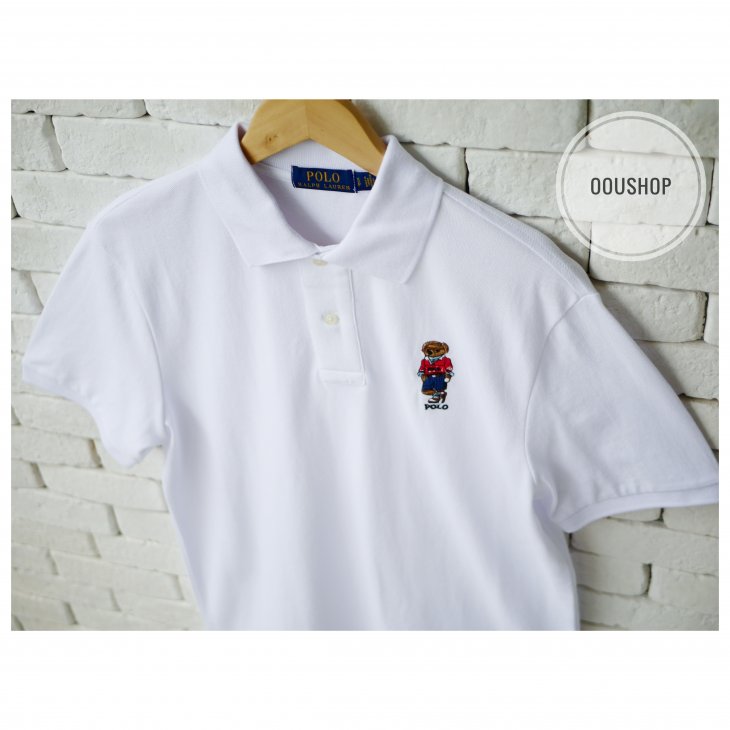 POLO RALPH LAUREN CUSTOM FIT POLO BEAR POLO SHIRT