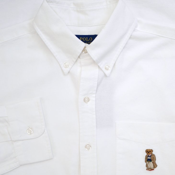 POLO RALPH LAUREN CLASSIC FIT POLO BEAR OXFORD SHIRT