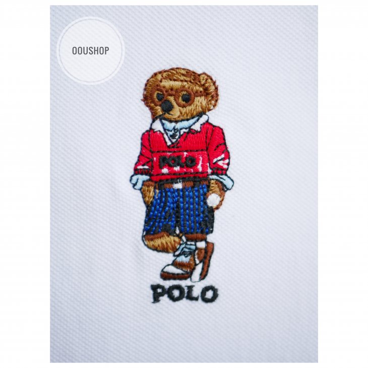 POLO RALPH LAUREN CUSTOM FIT POLO BEAR POLO SHIRT
