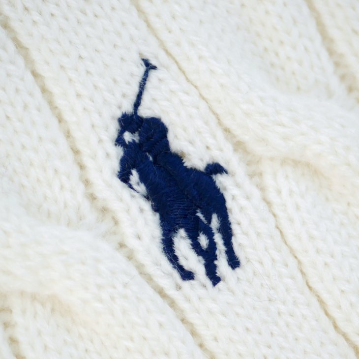 POLO RALPH LAUREN CABLE-KNIT WOOL-CASHMERE JUMPER