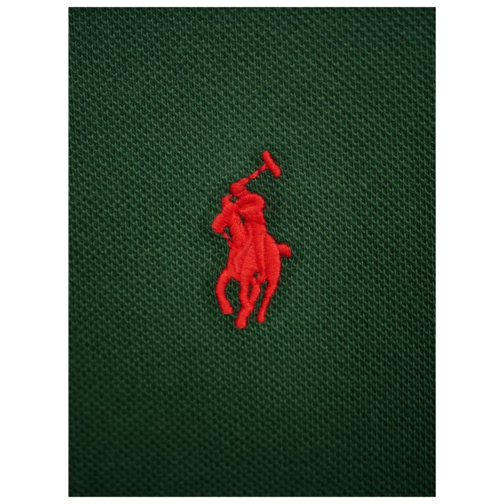 POLO RALPH LAUREN THE EARTH CUSTOM SLIM FIT POLO SHIRT