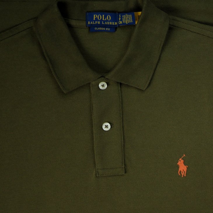 POLO RALPH LAUREN WOMEN CLASSIC FIT MESH POLO SHIRT