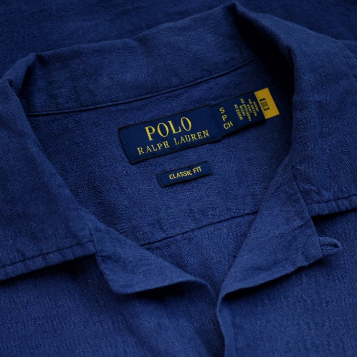 POLO RALPH LAUREN CLASSIC FIT LINEN-COTTON CAMP SHIRT