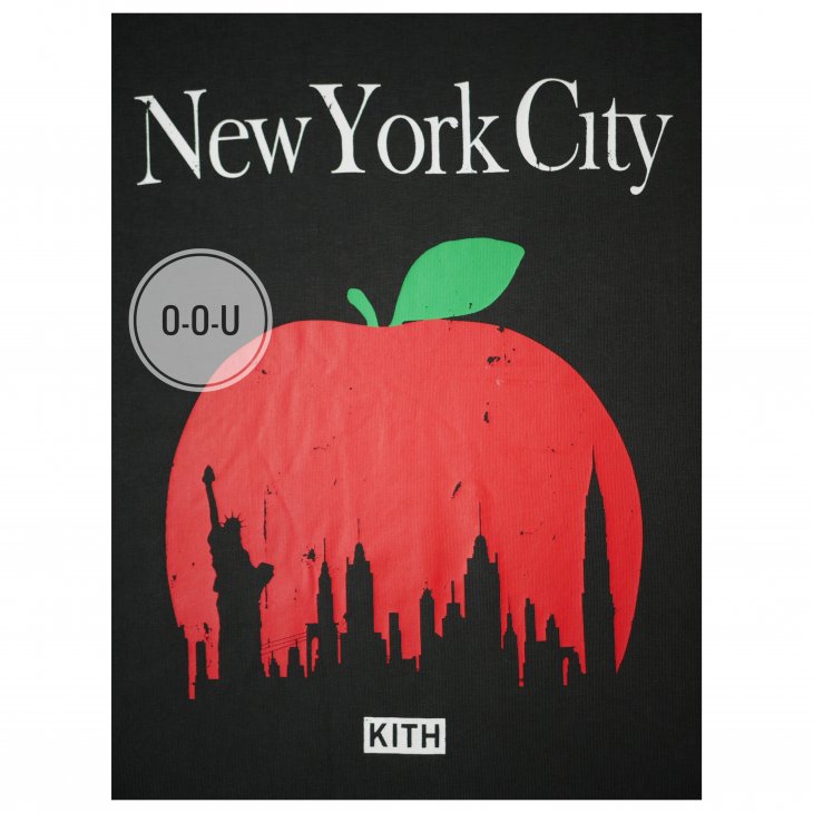 KITH BIG APPLE VINTAGE TEE