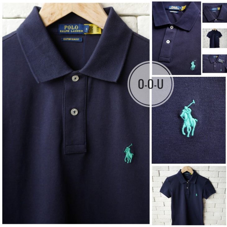 POLO RALPH LAUREN WOMEN CUSTOM SLIM FIT POLO SHIRT