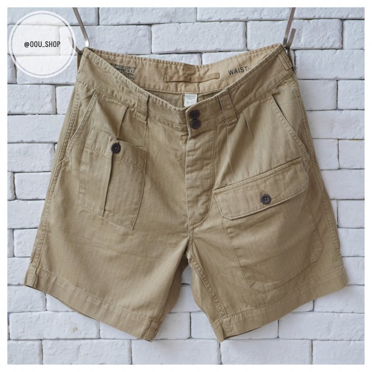 RRL STRAIGHT FIT COTTON SHORT