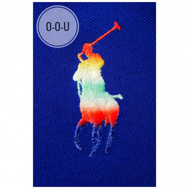 POLO RALPH LAUREN KIDS BIG PONY COTTON MESH POLO DRESS